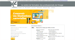 Desktop Screenshot of k2formation.fr