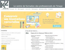 Tablet Screenshot of k2formation.fr